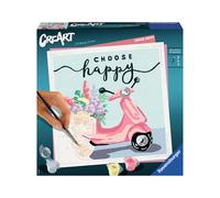 Ravensburger CreArt Choose Happiness Painting Kit - 20 x 20 CM