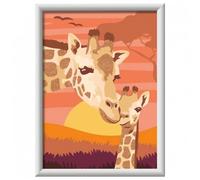 Ravensburger Creart D Series Giraffes At Sunset