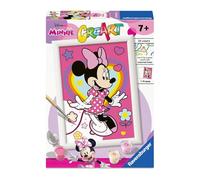 Ravensburger - CreArt E Series: Disney Minnie, Painting by Numbers, Painting Kit Children, Frame Included, Educational and Creative Game, Gift Idea Children 7+ Years, 13 x 18 cm
