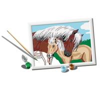 Ravensburger - CreArt E Series: Maternal Love, Paint by Number Kit, Contains a Pre-Printed Board, Brush, Colors and Accessories, Creative Set for Boys and Girls 9+ Years