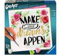 Ravensburger CreArt Make Your Dreams Happen Paint by Numbers for Adults Craft K