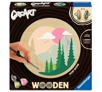 Ravensburger CreArt, Malen nach Zahlen Wooden - Stille Natur
