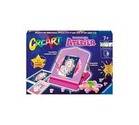Ravensburger - CreArt My Fantastic Atelier, Paint by Numbers, Painting Kit Children, Educational Game 7+ Years, Unicorn Theme, with Adjustable Easel, 18 x 24 cm