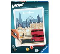 Ravensburger - Creart Series C Trend: London | Paint by Numbers Adults And Children | Paintings to Paint by Numbers | Crafts Adults And Children 14 Years Or Over 24x30cm
