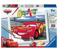 Ravensburger - CreArt Series E Cars, Lightning McQueen, Paint 7+ Years, 201747