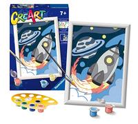 CreArt Space Explorers Paint by Numbers for Children Age 7 Years Up - Painting Arts and Crafts Kits for Kids