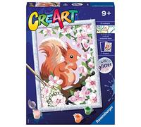 Ravensburger CreArt Spring Squirrel Paint By Numbers Kits for Children & Adults Ages 7 Years Up - Kids Craft Set