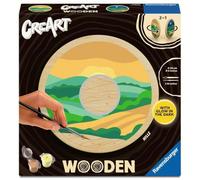 Ravensburger - CreArt Wooden - Wood - Adult - Paint by Numbers - Moutains - Relaxing and Creative Activity - 25923