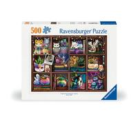 Ravensburger Jigsaw Puzzle Cats and Succulents 500 Piece for Adults – 12000874 – Made in Germany