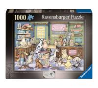 Ravensburger Linda Jane Smith Dapper Dogs No.2: Stanley's Stick Emporium 1000pc Adult Jigsaw puzzle