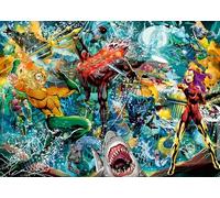 Ravensburger DC Collector's Edition Aquaman 1000 Piece Jigsaw Puzzle for Adults and Kids Age 12 Years Up