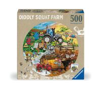 Ravensburger Diddly Squat Farm Circular 500 Piece Jigsaw Puzzle