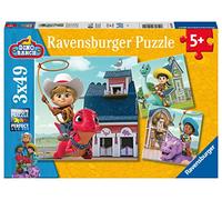 Jigsaw Puzzle - DINO RANCH - 3 x 49 Pieces