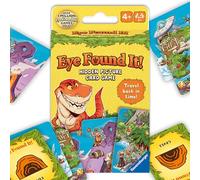 Ravensburger Dinosaur Island Eye Found It! Card Game - Fun Dinosaur Spot It Game for Kids & Families - Promotes Focus and Memory - Ages 4+