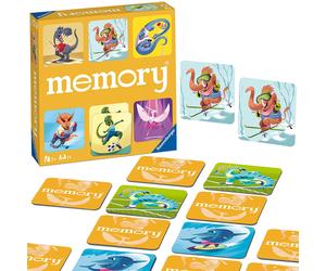 Ravensburger Dinosaur Sports Memory Game for Girls & Boys Ages 3 to 5-