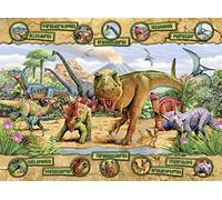 Ravensburger Dinosaurs Jigsaw Puzzle with Extra Large Pieces - 100 Piece