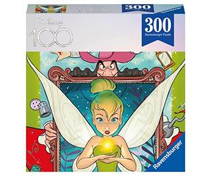 Ravensburger Disney 100th Anniversary Peter Pan Tinkerbell Jigsaw Puzzles for Adults and Kids Age 8 Years Up - 300 Pieces