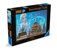 Ravensburger Disney Castles Elsa 1000 Piece Jigsaw Puzzles for Adults and Kids Age 12 Years Up - Frozen 2