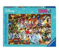 Ravensburger Disney Christmas Snowglobe Paradise 1000 Piece Jigsaw Puzzle Multi One Size
