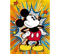 Ravensburger Disney Classic Retro Mickey Mouse 500 Piece Jigsaw Puzzles for Adults and Kids Age 10 Years Up [Amazon Exclusive]