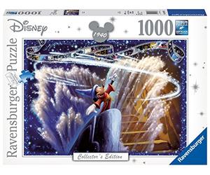 Ravensburger Disney Collector's Edition Mickey Mouse Fantasia 1000 Piece Jigsaw Puzzle for Adults and Kids Age 12 Years Up
