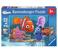 Ravensburger Disney Finding Nemo 2x 12pc Jigsaw Puzzles for Kids Age 3+