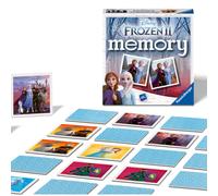 Ravensburger Disney Frozen 2 Mini Memory Game for Kids, Matching Pairs Card Game, 48 Cards, 2 to 6 Players, Ages 3 Years and Up