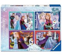 Ravensburger Disney Frozen 4x100 Piece Bumper Puzzle Pack for Kids 5+