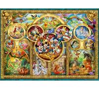 Ravensburger Disney Gifts - 500 Piece Jigsaw Puzzles for Adults and Kids Age 10 Years Up - Best Themes Edition