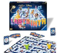 Ravensburger Disney Labyrinth 100th Anniversary Edition Moving Maze Family Board Game for Kids & Adults Age 7+ | Strategy Game for 2-4 Players | Magical Disney Gift
