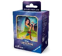 Ravensburger Disney Lorcana Deck Box Mulan Set 9 Fabled for Adults and Kids Age 8 Years Up - Collectable TCG