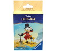 Ravensburger Disney Lorcana TCG Card Sleeves Featuring Scrooge McDuck - Richest Duck in The World by Grace Tran | 65 Protective Sleeves for TCG D