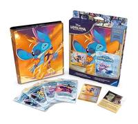 Ravensburger Disney Lorcana TCG: Collection Starter Set - Stitch Edition - Includes 4 Winterspell Booster Packs, Rock Star Card Portfolio and Glimmer Foil Promo - Collector’s Guide