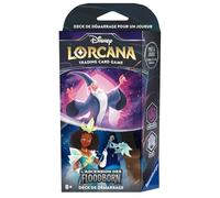 Ravensburger -Disney Lorcana TCG Rise of the Floodborn-Collectible Card Game-JCC-Deck Startup Amethyst & Steel-8 Years French Version