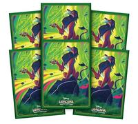 Ravensburger Disney Lorcana TCG Trading Adults and Kids 8 Years Up - Scar 65 Card Sleeves - Set 6: Azurite Sea
