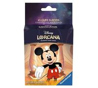 Ravensburger Disney Lorcana TCG Trading Cards Game for Adults and Kids Age 8 Years Up - 65 Card Sleeves Mickey Mouse