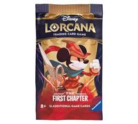 11098171 Disney Lorcana TCG Trading Cards Game for Adults and Kids Age 8 Years Up-Single Booster Pack, White, Standard Size