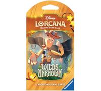 Ravensburger Disney Lorcana TCG: Wilds Unknown Single Booster Pack - 12 Cards - Packaging May Vary - Ideal for Ages 8+
