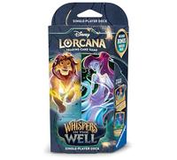 Ravensburger Disney Lorcana Trading Card Game for Adults and Kids Age 8 Years Up - Starter Deck A - Set 10: Whispers in the Well - Collectable TCG