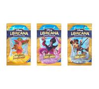 Ravensburger Disney Lorcana Trading Cards Game for Adults and Kids 8 Years Up - Booster Box (24 Individual Packs) - Set 3: Into The Inklands