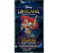 Ravensburger Disney Lorcana Trading Cards Game for Adults and Kids 8 Years Up - Booster Box (24 Individual Packs) - Set 4: Ursula's Return