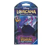 Ravensburger Disney Lorcana Trading Cards Game for Adults and Kids 8 Years Up - Sleeved Booster (1 Individual Pack) - Set 4: Ursula's Return