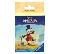 Ravensburger Disney Lorcana Trading Game for Adults and Kids Age 8 Years Up - 65 Scrooge McDuck Card Sleeves - Set 3: Into The Inklands - TCG Accessories