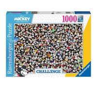 Ravensburger Disney Mickey Challenge 1000 Piece Jigsaw Puzzle for Adults - 16744 - Every Piece is Unique Softclick Technology Means Pieces Fit T