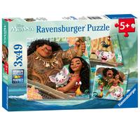 Ravensburger Disney Moana 3x 49pc Jigsaw Puzzles 3x49pc Puzzles (US IMPORT)