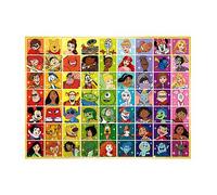 Ravensburger Disney Pixar Disney & Pixar Colour Palette Jigsaw Puzzles for Kids Age 6 Years Up - 100 Pieces XXL - Gifts for Children