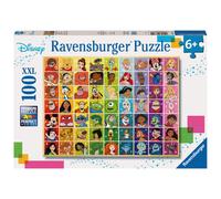 Ravensburger Disney Pixar Disney & Pixar Colour Palette Jigsaw Puzzles for Kids Age 6 Years Up - 100 Pieces XXL - Gifts for Children