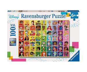 Ravensburger Disney & Pixar Multicharacter Colour Palette XXL Jigsaw Puzzle 100pc