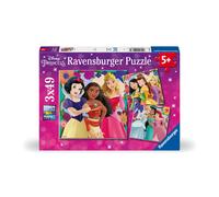 Ravensburger Disney Princess 3x 49 Pieces Jigsaw Puzzles for Kids Age 5 Years Up - 2024 Edition