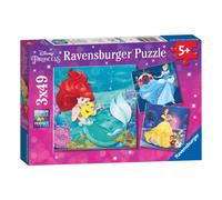 Ravensburger Disney Princess Adventure 3x 49 Piece Jigsaw Puzzle